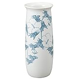 九谷焼 8.2号 花瓶 染付芙蓉