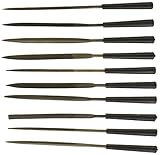 uxcell やすり　ハーフ丸リングニードルセット　アーティストクラフト　十個で一セット　木工　ガラス　大理石の作業のため