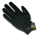 RapDom T08-PL-BLK-04 All Weather Shooting Glove, Black, X Large