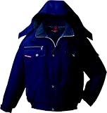 自重堂 JICHODO 防寒ブルゾン(フード付) 48420 ネービー ELサイズ