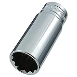 SK11 十二角ディープソケット 差込角 12.7mm (1/2インチ) 22mm S4D-22