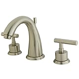 Elements of Design ES2968CML Sydney 8 2-Handle Widespread Lavatory Faucet with Brass Pop-Up, 5- 1/2,