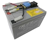 国産 電池使用 APC RBC137J 互換品 SMT750J SMT500J 交換用バッテリーキット国産 【FML1270】2本 コネクター付