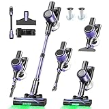 掃除機 コードレス【2026革新版登場！90Kpa超強力吸引！自立式＆革新版グリーンLEDライト＆次世代LED液晶ディスプレイ＆ 軽量】コードレス掃除機 55分間連続稼働 3段吸引力 スティック/ハンディ 2WAY 着脱式バッテリー HEPA多重濾過 左右180°上下90°回転 ハードフロア/カーペ