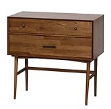 MASSTIGE DECO(マスティージ デコ) FIKA コンソールデスク ブラウン 40x78x74cm FK-02