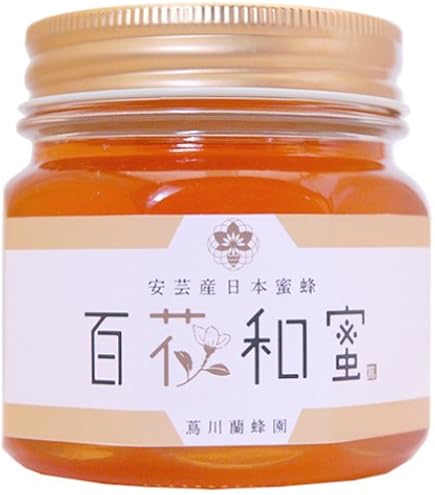 Amazon | 日本ミツバチの安芸産ハチミツ 百花和蜜 500g | 百花和蜜