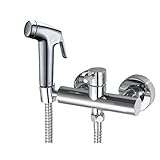 ownace製トイレビデスプレーセットwithホットとコールドミキシングバルブStrong水クロム