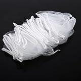 gloglow 30pcs 1lotキッチンシンク盆地使い捨てGarbage BagsメッシュDrain Stopper残留物フィルタホワイト