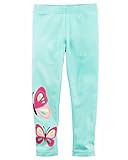 Carter 's女の子バタフライプリントレギンス;ターコイズ( 3 m )