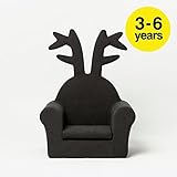ハニードュレビット ベビーソファ Rudolph Kids Soft Chair(kids sofa) / Original. twin cover (Charcoal)