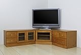 コーナーテレビ台 TVボード テレビ台 ローボード 国産　ナチュラル
