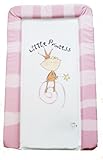 Girls Deluxe PVC Change/Changing Mat - PINK PRINCESS WITH WAND/BORN TO SHOP by Baby Best Buys