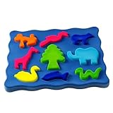 Rubbabu, 3D Shapesorter - Animal Shapes by Rubbabu [並行輸入品]
