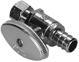 配管工's Choice 30679 Aviストレートボールバルブ供給停止TPC、1 / 2インチPex by 3 / 8インチ圧縮