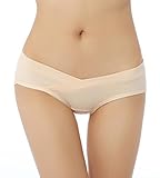 マタニティ ショーツ ローライズ 2枚組 H.bodymakes (M, ベージュ2枚組)