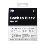 Craft County Rit Back to Black 染色キット - 色あせた黒を真っ黒に戻す