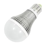 AC 85-260V 6x1W LED電球6000-6500KグローブボールランプE27ホワイトライト