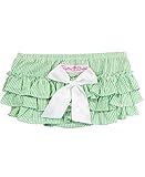 RuffleButts ラッフルバッツ　フリルブルマ　グリーンシアサッカー (2T(80-90cm)) [並行輸入品]