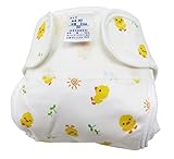 綿おむつカバー ひよこ柄 50cm