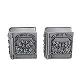 Novias Vintage Antique Sophisticated Design Decorative My First Curl and Tooth Box Set Animal Zoo Bo