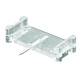prime-line製品L 5915ウィンドウグリッド固定クリップ、7 / 8で。、プラスチックW /スチール針、クリア（パックの6）、