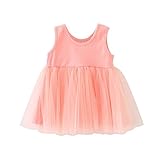 Ochine　子供ドレス　女の子ドレス チョッキドレス　純色　ワンピース　コットン　春夏 可愛い 子供用 スカート　9-48月適応