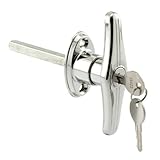 Prime-Line Products GD 52200 T Locking Handle with 5/16-Inch Square Shaft, Chrome, 2-Pack by Prime-L