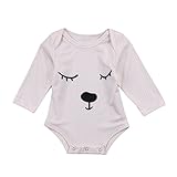 サクララ（Sakulala)　ベビー服 子供服 オールインワン 女の子 男の子 赤ちゃん服　幼児 連体服 子供 丸首　長袖　 4サイズ　可愛いキッズ服　満月/出産祝い/プレゼント/運動会/旅行 /記念