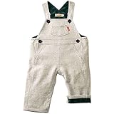 MIKIHOUSE(ミキハウス)裏毛パイルのやわらかオーバーオール Ｓ(70-80cm),グレー