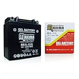 マキシマバッテリー MB3L-X シールド式 充電済み ロードサービス付き ジェルタイプ バイク用 3L-B (互換:YB3L-B/GM3-3B/FB3L-B)