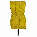 足カバー キッズ 子供 日本製 防風 防水 裏アルミ フットカバー イエロー フリー