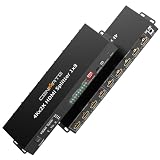 CENMATE HDMIスプリッター 1イン8出力 8ポート HDMIスプリッター 4K@60Hz 4:4:4 8ビット複製/ミラー、HDMI 2.0、18Gbps、EDID、HDCP、3Dビデオ再生に対応