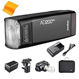 Godox フラッシュストロボ AD200 プロ AD200Pro 2.4 グラムポケットスピードライトフラッシュ写真照明キヤノンニコンソニー富士オリンパスパナソニックペンタックスカメラ用