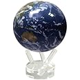 光で回る地球儀 ムーバグローブ クラウドサテライト 衛星 MOVA Globe Clouds Satellite 4.5インチ【海外直送・並行輸入品】