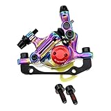 耐久性のあるバイクディスクブレーキキャリパー金属マウンテン自転車アクセサリー HB100 ブレーキキャリパー 140/160/180 ミリメ