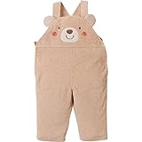 オーガニックコットン ゆるくまちゃん サロペット セレモニー 新生児 赤ちゃん ベビー ご出産祝い 御祝などにも 男の子 女の子 80cm