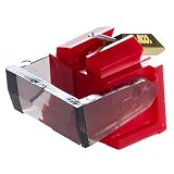 日本精機宝石工業株式会社 JICO レコードカートリッジ交換針 NUDE C.35-65E DSN-65E RED