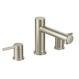 Moen T393BN Align Two-Handle Non Diverter Roman Tub Faucet, Brushed Nickel [並行輸入品]