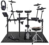 【人気No.1 Roland TDシリーズ】【すぐに使える純正フルオプションセット】ローランド 電子ドラム V-Drums Bluetooth対応 (TD-07DMK, 3シンバル)