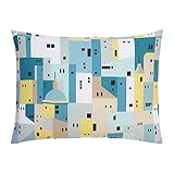 DwellStudio 1 Standard Sham Pillow Case, Roma City by Dwell Studio