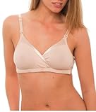 La Leche League Internationalラップ' nスナップ授乳ブラ( 4101 ) US サイズ: L