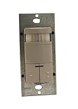 Leviton ODS0D-TDG Dual-Relay, Decora Passive Infrared Wall Switch Occupancy Sensor, Auto or Manual-O