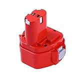 Exmate マキタ 互換バッテリー12V 3500mAh 大容量 ニッケル水素電池（NI-MH） Makita 1200 1201 1201A 1220 1222 1233 192271-4 632