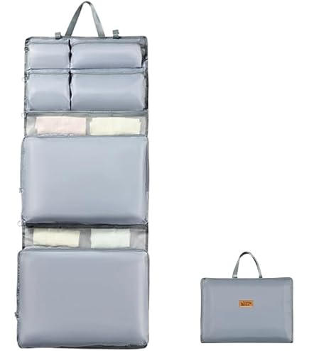 Amazon.co.jp: Hillban 大型クリアトラベルパッキングキューブ 6個 3