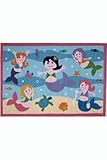 LA Rug Olive Kids Mermaids 19-by-29-Inch Nylon Area Rug [並行輸入品]