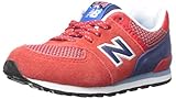 New Balance ユニセックス・キッズ カラー: レッド