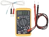 Supco DM10T Economy Digital Multimeter with Temperature Reading 32 to 74 Degrees F 750 AC Volts [並行輸