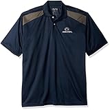 NCAA Penn State Nittany LionsメンズCTRロゴポロシャツ、ミディアム、ネイビー/チャコール