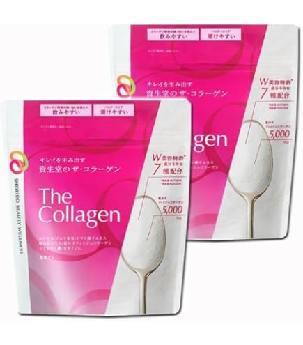 Amazon.co.jp: Shiseido The Collagen Powder Type Set of 3 : Health