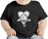 Heartagram Logo オーガニックベビーTシャツ 12 - 18 Months